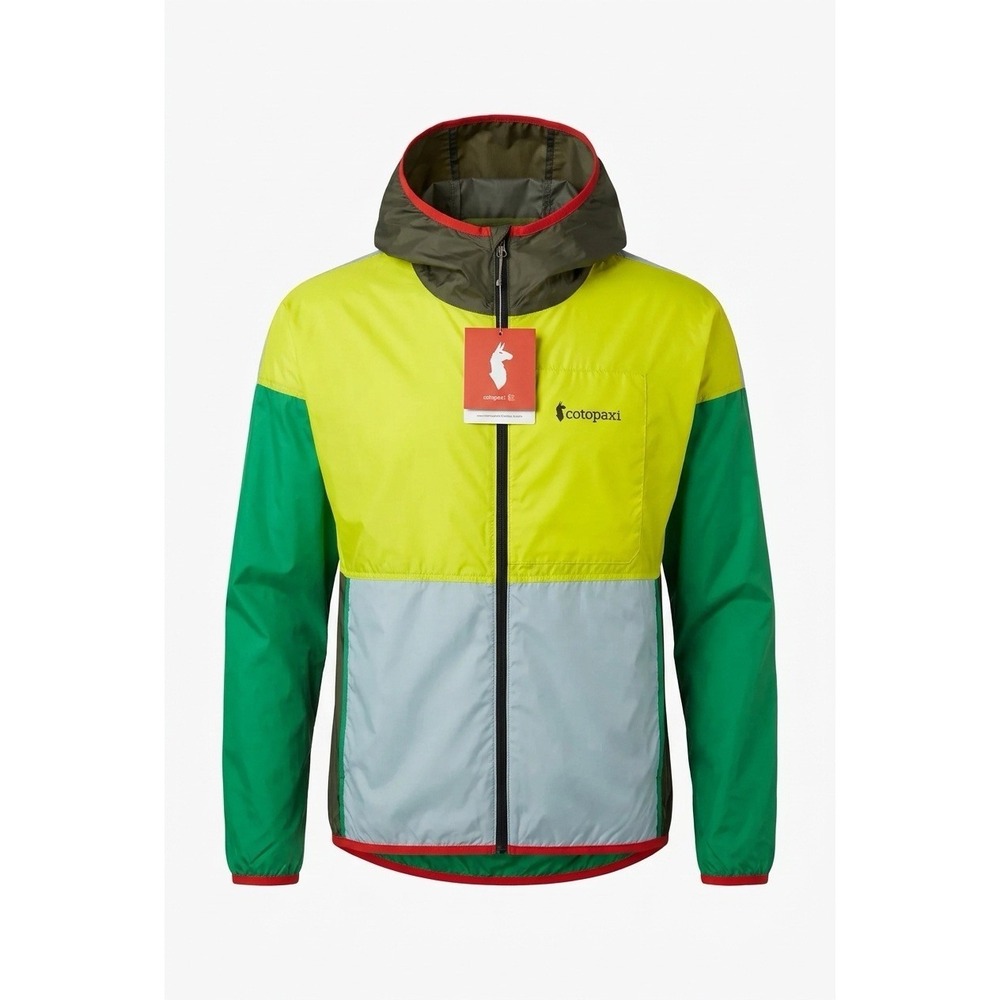 Cotopaxi Teca Full-Zip Technical Windbreaker Limeade Unisex WXS New With Tags